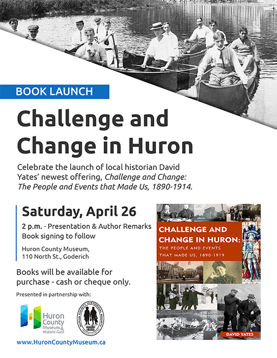 Challenge and Change in Huron David Yates' Book Launch