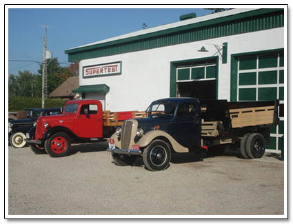 Bud Chamney truck collection